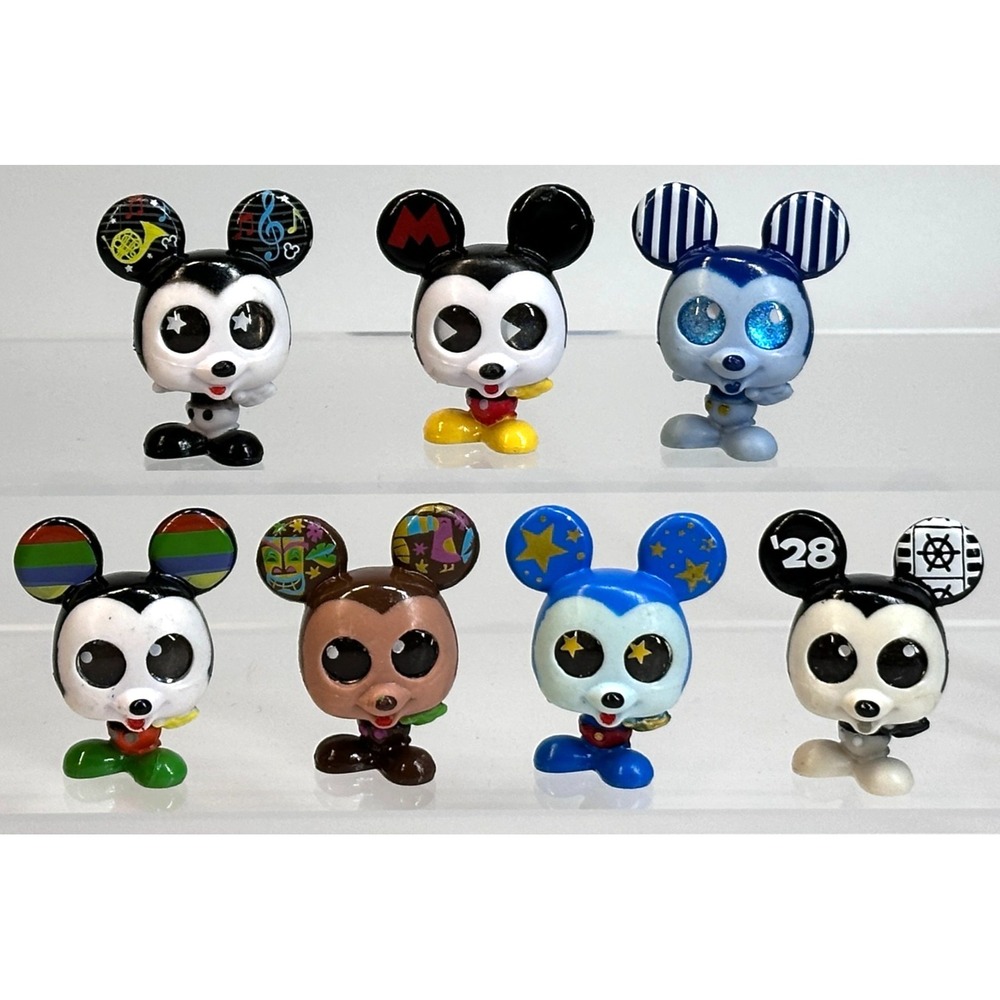 Disney Doorables Mickey Years Of Ears Collection 7 Opened Exclusive Figures NEW